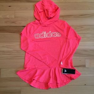 Adorable adidas hooded top
